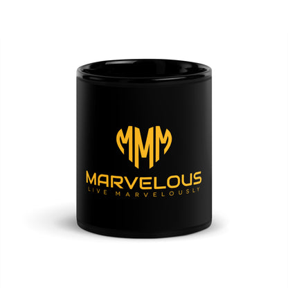 Black Glossy Mug