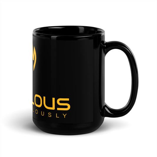 Black Glossy Mug