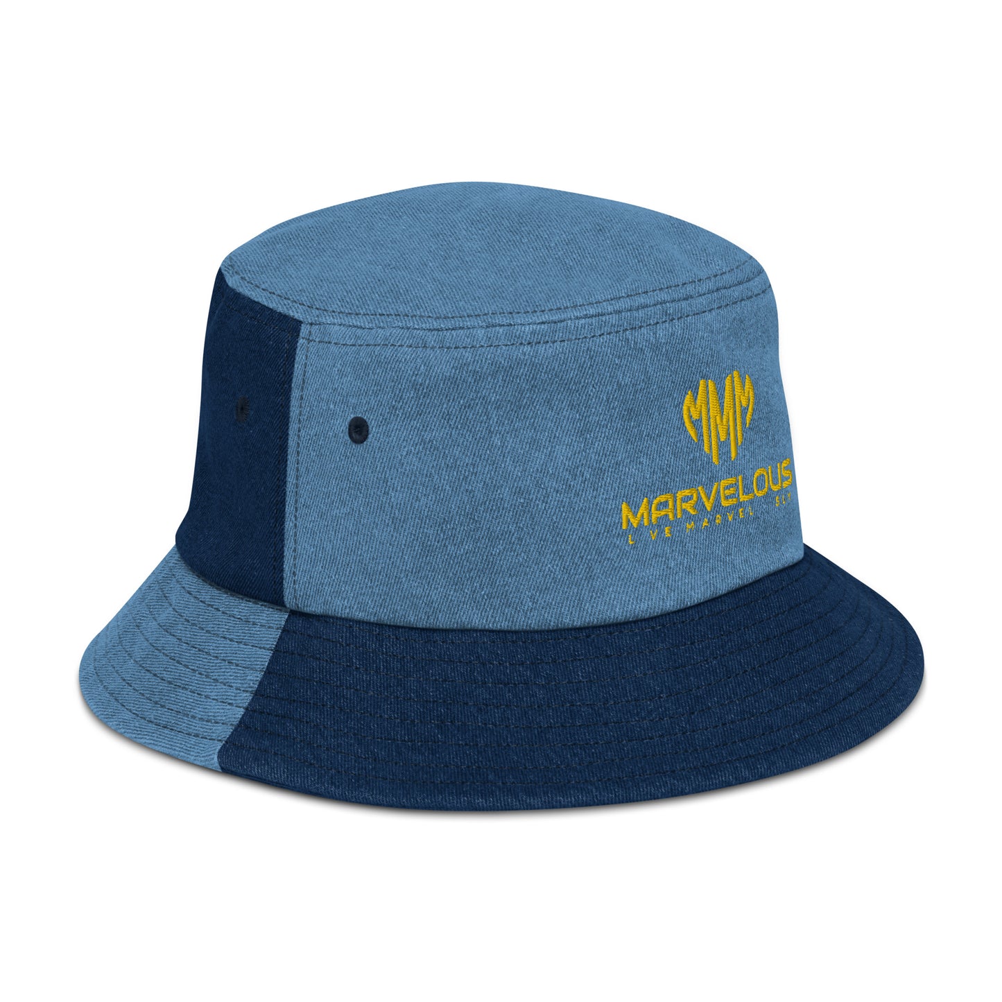 Denim bucket hat