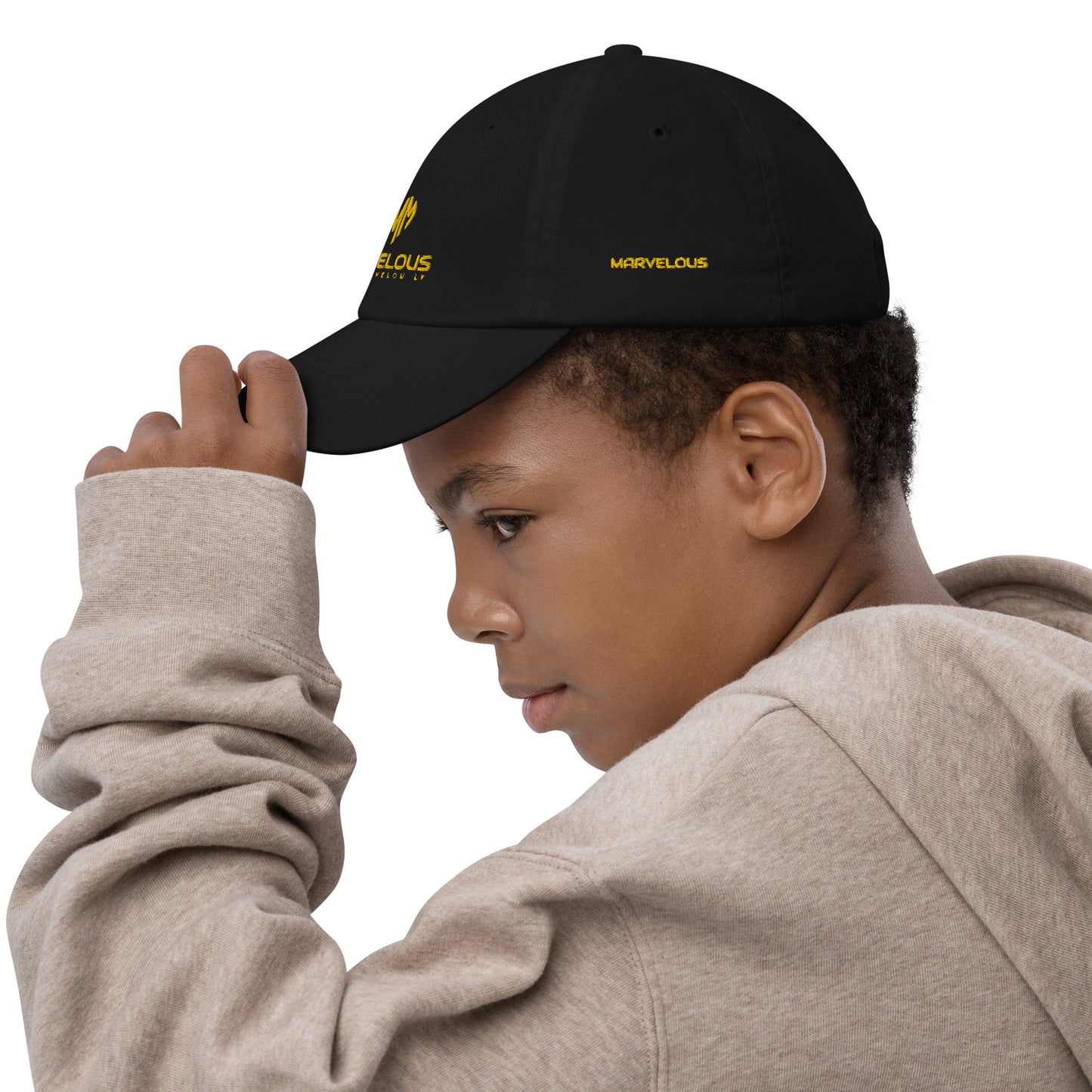 Youth baseball cap